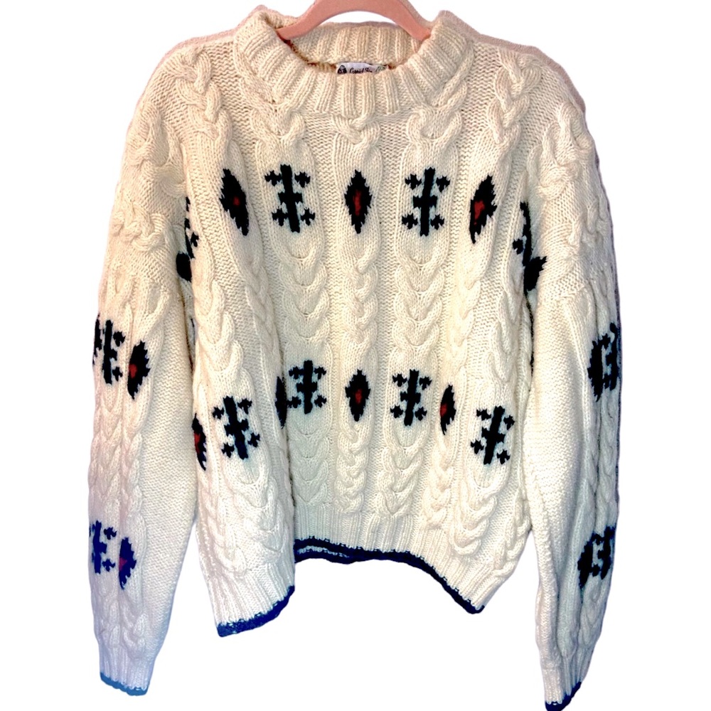 Vintage Carrick Fin Donegal Wool Sweater